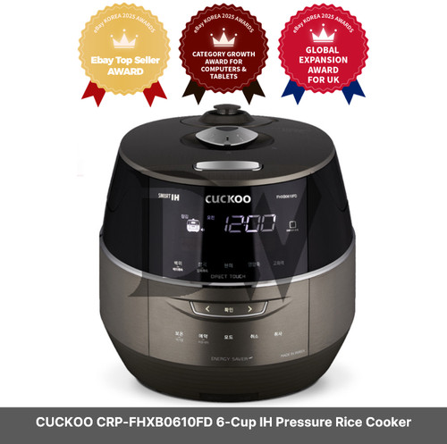 Cuckoo crp fhxb0610fd - 6-cup, ih
